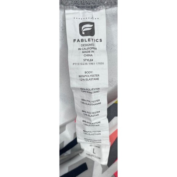 Fabletics Leggings Women’s Large Capri Mid-Rise Define PowerHold - Picture 4 of 4